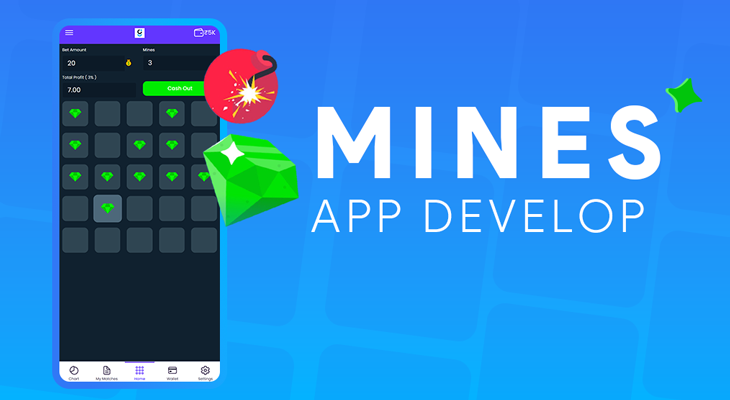 Mines Game App development